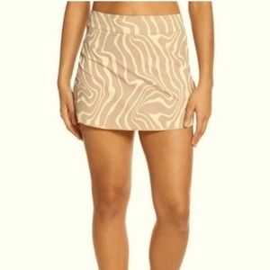 Exercise Skort 3” Pampas Swirl